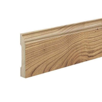 SimpleSolutions™ Wallbase Molding – Natural Fruitwood / Seasoned Cherry; 94.50"