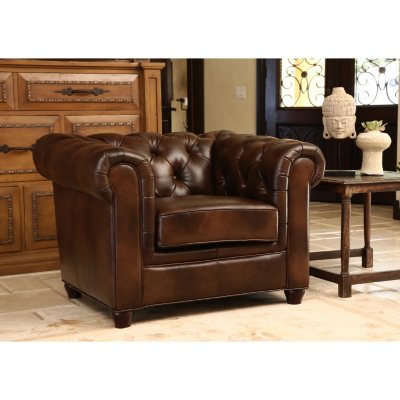Natali Italian Leather Armchair