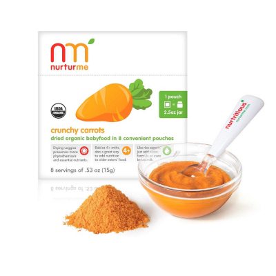 NurturMe Baby Food, Hearty Sweet Potatoes, 2 Boxes, 8 pouches each