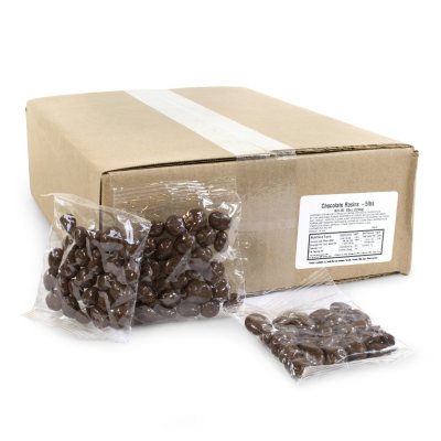 Individually Wrapped Chocolate Raisins (5 lbs.)