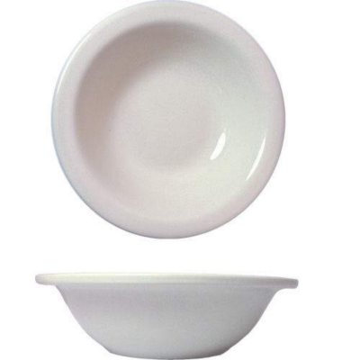 6 3/8" Dover Grapefruit Bowl-Porcelain White-36 pk