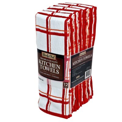 Kitchen Towels - Various Colors - 16" x 28" - 12 pk.