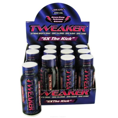 Tweaker Grape Energy Shot - 12 Count Box