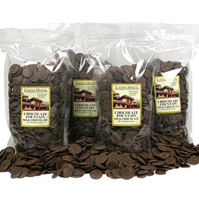 Chocolate Fountain Milk Chocolate Wafers - 4 pk.