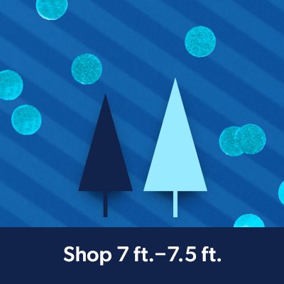Shop 7 to 7.5 feet.