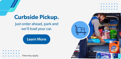 Just order ahead, park and we'll load your car. Learn more about curbside pickup.