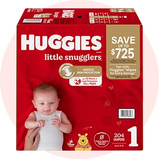 Huggies Little Snugglers protect them from blowouts. Shop now.