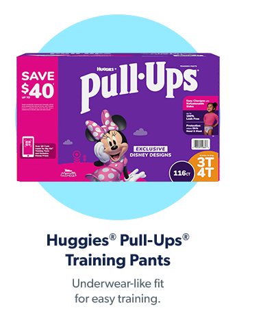 Huggies Pull-Ups Training Pants have an underwear-like fit for easy training. Shop now.