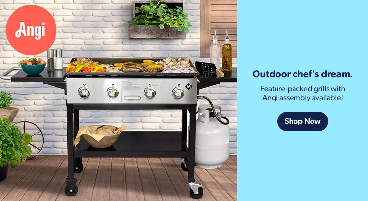 Shop feature-packed grills with Angi pro assembly for the outdoor chef. 