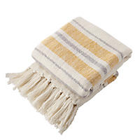 Shop LMember's Mark Woven Cotton Throw with Tassels, 60 x 70 (Assorted Colors).