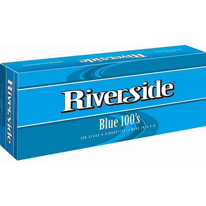 Riverside Blue 100s Soft Pack (20 ct., 10 pk)