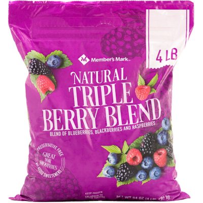 Member's Mark Natural Triple Berry Blend (4 lbs.) - Sam's Club