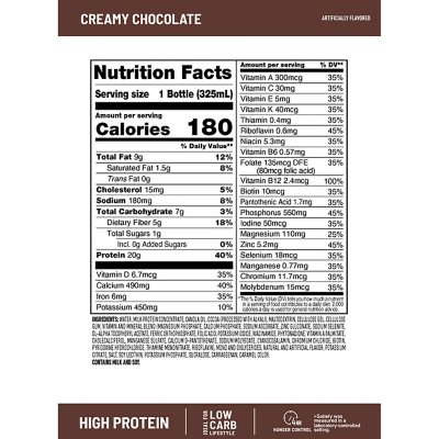 SlimFast® Advanced Nutrition High Protein Creamy Chocolate