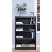A. Joffe 4-Shelf Single Wide Bookcase, Select Color