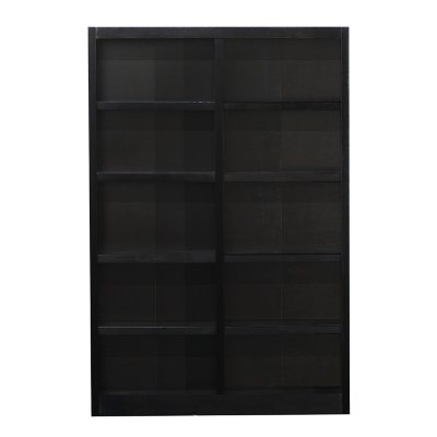 Double Sided Sturdy Shelves Bookcase Bookshelf 183x90x24