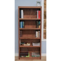 A. Joffe 5-Shelf Single Wide Bookcase, Select Color