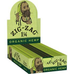 Zig Zag Organic Hemp Rolling Papers 1 1/4 24 ct.