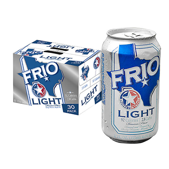 Frio Light Premium Beer (12 fl. oz. can, 30 pk.)