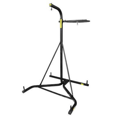 Heavy and speed bag clearance stand