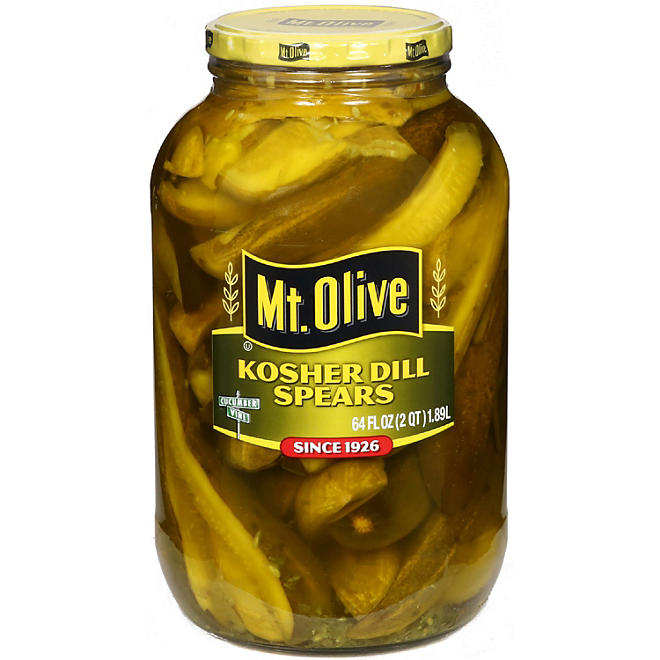 Mt Olive Fresh Kosher Dill Spears 64 oz.