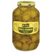 Mt. Olive Thin Dill Chips - 1 gal. jar