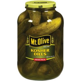 Mt. Olive Kosher Dills Fresh Pack Pickles (128 fl. oz.)