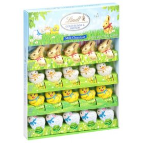 Lindt GOLD BUNNY & FRIENDS Milk Chocolate Figures, 20 ct.