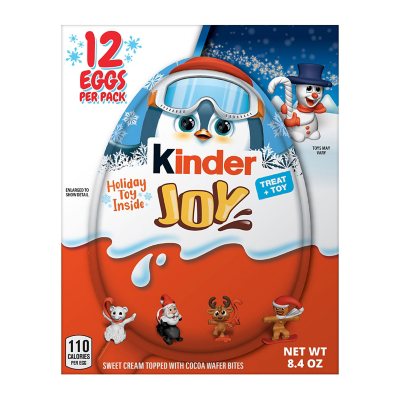 Kinder Joy Halloween Eggs, 0.7 oz., 12 ct. Sam's Club