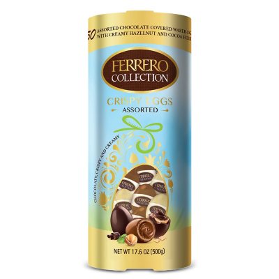 Ferrero Eggs Cocoa And Hazelnut Assortment 50 Ct Sam S Club