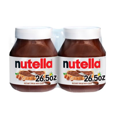 Nutella Hazelnut Spread Single Serve Mini Cups, 120 Packs, Baking Supplies,  Great For Restaurants And Bakeries, 62.4 Oz Total