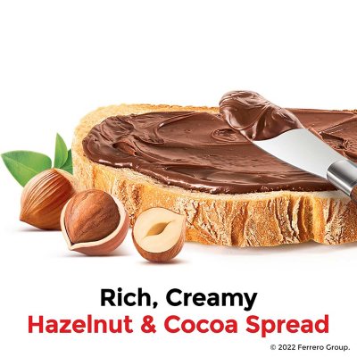 Nutella Hazelnut Spread with Cocoa Glass Jar.88 Ounce - 64 per case.