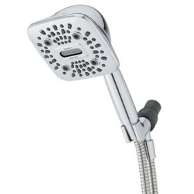 Oxygenics PowerWave 6-Setting Handheld Shower Head Chrome