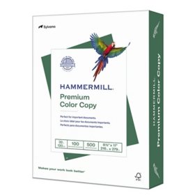 Hammermill 20lb Copy Paper, 8.5 x 11, 3 Ream Case, 1,500 Sheets, Made in  USA, Sustainably Sourced From American Family Tree Farms, 92 Bright, Acid