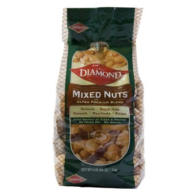 Diamond® Mixed Nuts 4 lbs. Sam's Club