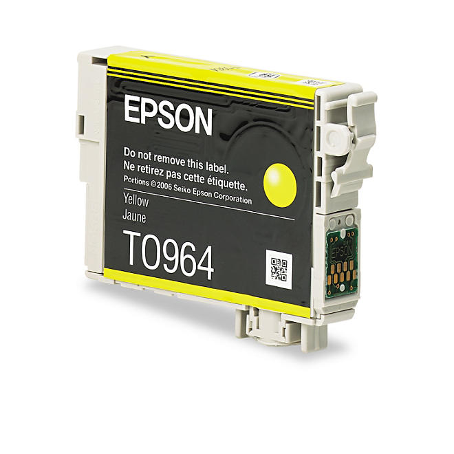 Epson 96 Series Ink, Yellow (T096420, 430 Page Yield)