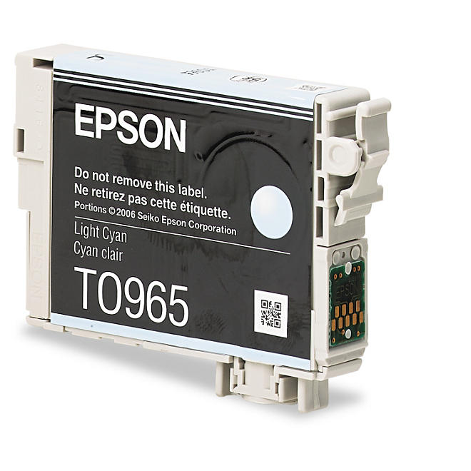 Epson 96 Series Ink, Light Cyan (T096520, 430 Page Yield)
