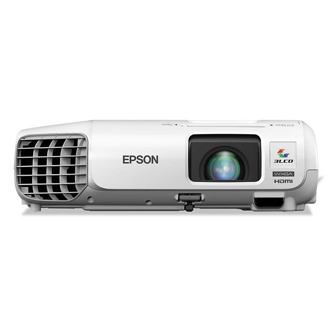 Epson PowerLite 1222 Multimedia Projector, 3000 Lumens, 1024 x 768 Pixels - 1.2x Zoom