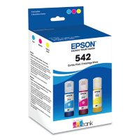 Epson® T542520-S (T542) DURABrite EcoFit Ultra High-Capacity Ink, 6,000 Page-Yield, Cyan/Magenta/Yellow
