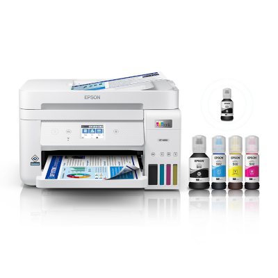 status udmelding Forstærker Epson EcoTank ET-4850SE Special Edition Supertank Printer, White - Sam's  Club