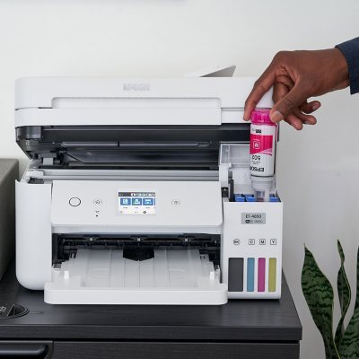 Epson Ecotank, ET-4850, Impresora multifunción a color, Wi-Fi, Ethernet, A4  - Impresoras Multifunción de Inyección de Tinta Kalamazoo