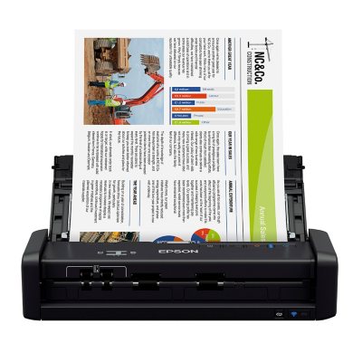 Epson WorkForce ES-300W Wireless Scanner, 20-Sheet Duplex Auto Document Feeder