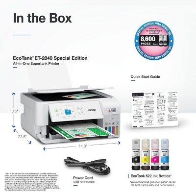 Epson XP -2200 Full Episodes Unboxing, Wireless WIFI Set Up, Scan  Procedure, Print, and Copy 