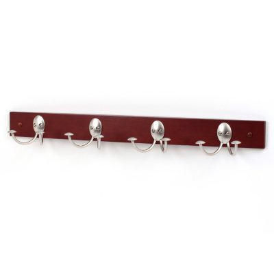 Hook Rack Satin Nickel