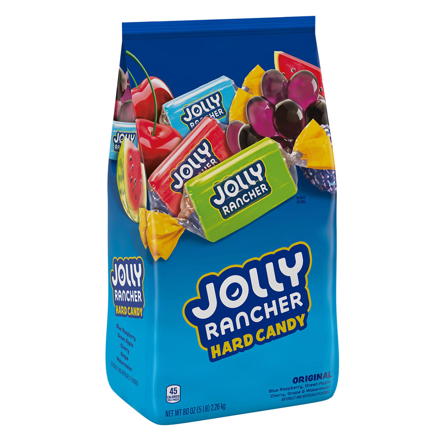 JOLLY RANCHER Assorted Fruit Flavored Hard Candy, 5 lbs.