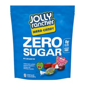 JOLLY RANCHER Zero Sugar Assorted Fruit Flavored Hard Candy, 24.4 oz.