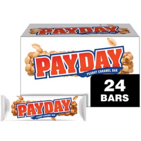 PAYDAY Peanut Caramel Candy, 1.85 oz., 24 pk.