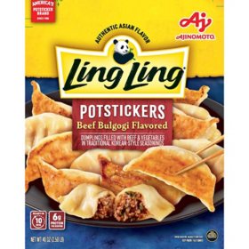 Ling Ling Beef Bulgogi Flavored Potstickers, Frozen, 40 oz.