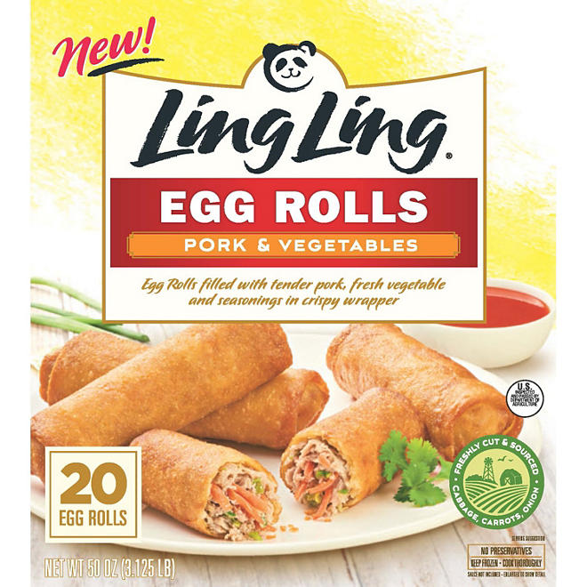 Ling Ling Pork and Vegetable Egg Rolls (20 ct.)