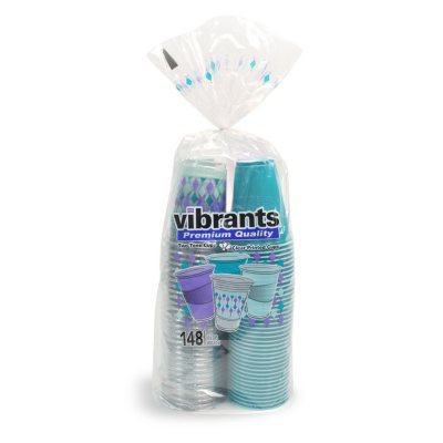 Vibrants Premium Quality Winter Cups, 148 ct. (117 Winter Color Cups ...