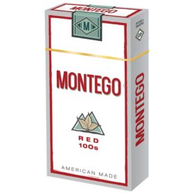 Montego Red 100's Box (20 ct. 10 pk.)